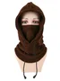 Winter Outdoor Cycling Hat Skiing Windproof Cold-proof Warm Plus Velvet Thick Neck Protection Polar Fleece Mask