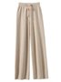 Women Plain Long Pants Casual Spring/Fall Trousers