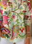 Women Floral Long Sleeve Comfy Casual Printing Sweater