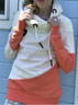 Multicolor Long Sleeve Hoodie Sweatshirt